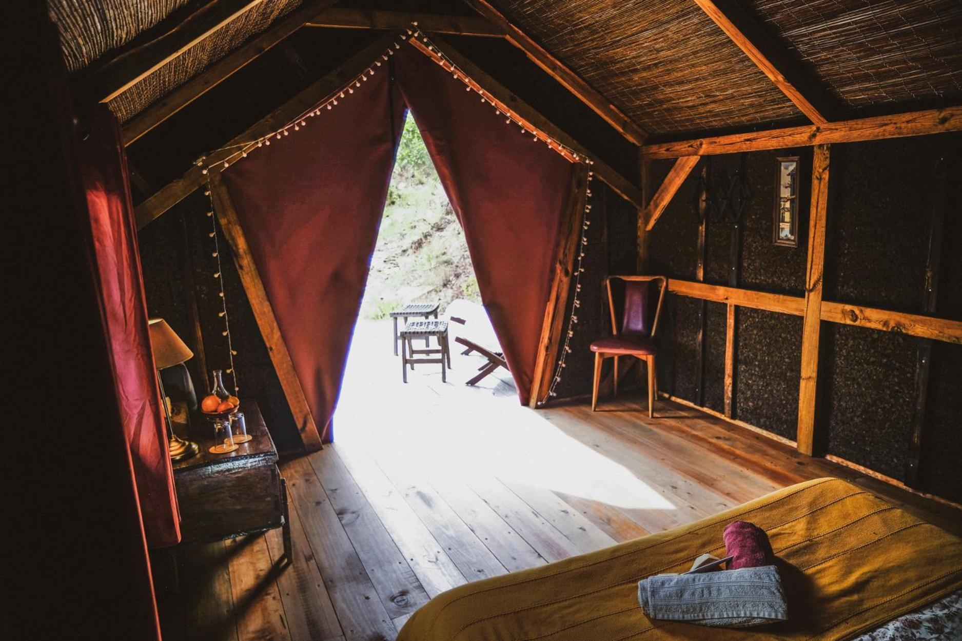 Quinta Alma - Ecological Retreat Farm Hotell Aljezur Rom bilde